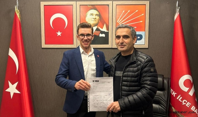 Ertuğrul Topaç Başvurusunu yaptı