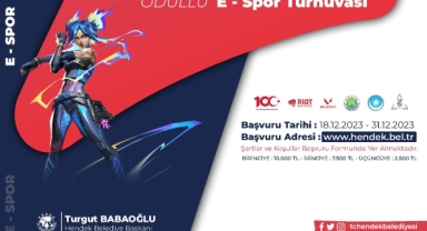 HENDEK BELEDİYESİ, ÖDÜLLÜ E-SPOR TURNUVASINI DÜZENLİYOR!