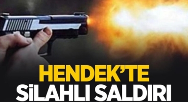 Hendek’te Silahla bacağından vuruldu