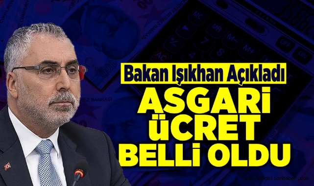 Merakla Beklenen Asgari Ücret Belli Oldu! İşte Yeni Ücret
