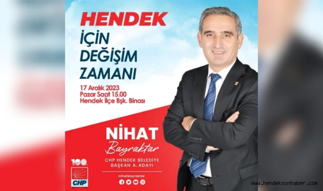 Nihat Bayraktar İstifa Etti Hendek Belediyesi Başkan Aday Adayı Oluyor