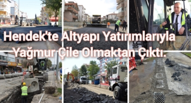 ALTYAPI YATIRIMLARIYLA YAĞMUR ÇİLE OLMAKTAN ÇIKTI