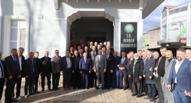 Başkan Turgut Babaoğlu'na destek ziyareti