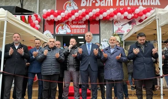 Bir-Sam Tavukçuluk Dualarla  Açıldı