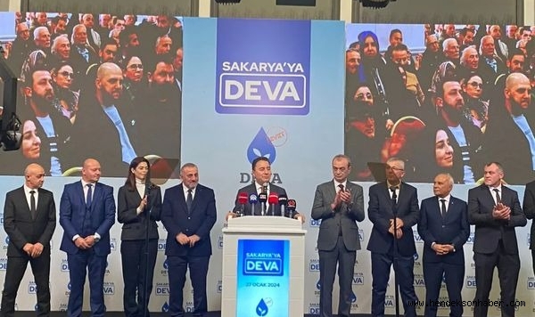 Emre Taşkın Deva Partisi Hendek Belediye Başkan Adayı Oldu