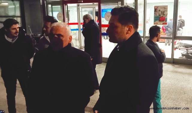 Feci Kaza Haberini Alan Hendek Siyaseti Hastaneye Akın Etti