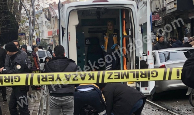Hendek Meydanda Kanlı Olay Yolda yürürken vuruldu!
