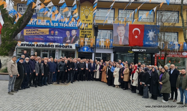 Ak Parti Hendek’te Adem Öz Devri Resmen Başladı