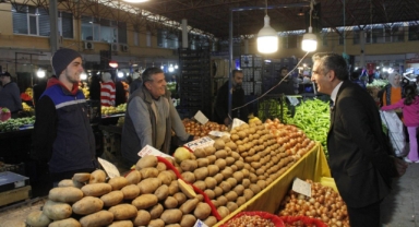 Başkan Adayı Bayraktar, Hendek Pazarcı Esnafını ziyaret etti