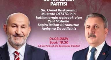 DESTİCİ, HENDEK'E GELİYOR