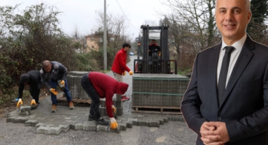 HENDEK BELEDİYESİ EKİPLERİ YAĞMUR ÇAMUR HIZ KESMİYOR