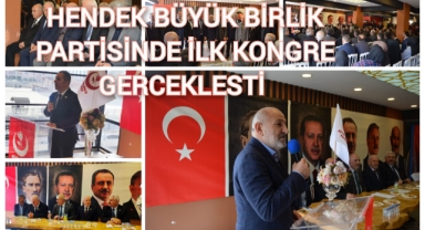 Hendek Büyük Birlik Partisi'nde ilk kongre yapıldı