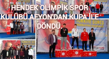 HENDEK OLİMPİK SPOR KULÜBÜ AFYON'DAN KUPA İLE DÖNDÜ