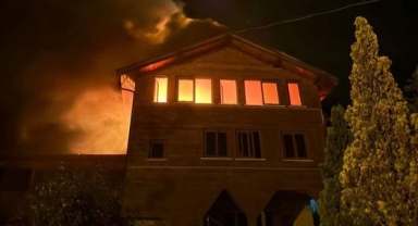 Hendek’te Alabalık tesisi yandı