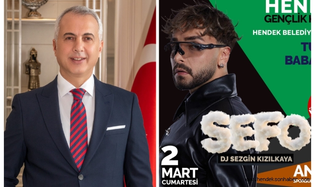 HENDEK'TE SEFO KONSERİ İÇİN HAZIRLIKLAR TAMAMLANDI