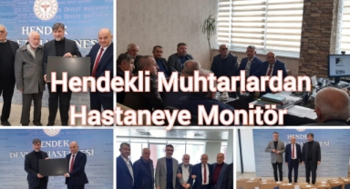 Hendekli Muhtarlardan Hastaneye Monitör