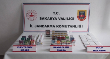 Jandarmadan Hendek'te kaçakçılık operasyonu
