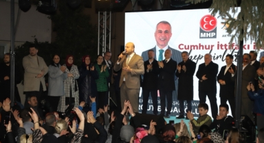 MHP İL BAŞKANI ALKAŞ'TAN, AK PARTİ İLÇE TEŞKİLATINA ÖVGÜ 