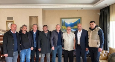 YAĞLI GÜREŞ CAMİASINDAN İNCİ'YE ZİYARET