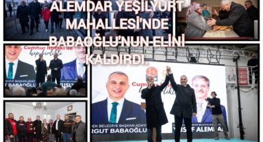 ALEMDAR, YEŞİLYURT MAHALESİ'NDE BABAOĞLU'NUN ELİNİ KALDIRDI