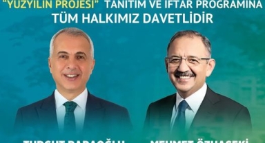 BAKAN ÖZHASEKİ ‘YÜZYILIN PROJESİ’ TANITIM PROGRAMI İÇİN HENDEK’TE
