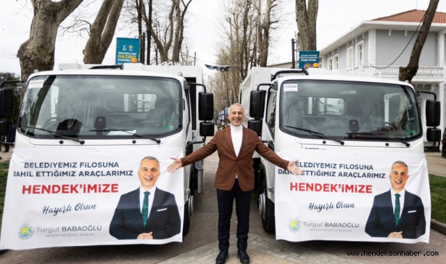 BAŞKAN BABAOĞLU: ARAÇ FİLOMUZA 2 YENİ ÇÖP KAMYONU EKLEDİK