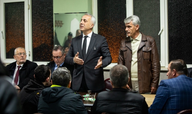 BAŞKAN BABAOĞLU: MUHTARLARIMIZ NE İSTEDİYSE YAPTIK