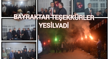 BAYRAKTAR TEŞEKKÜRLER YEŞİLVADİ