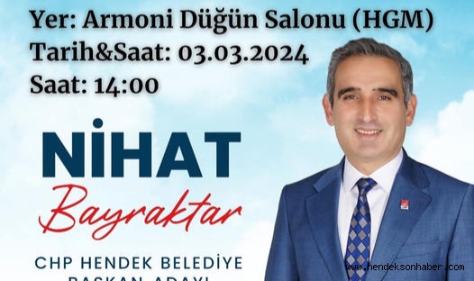 CHP HENDEK A TAKIMI GÖRÜCÜYE ÇIKIYOR