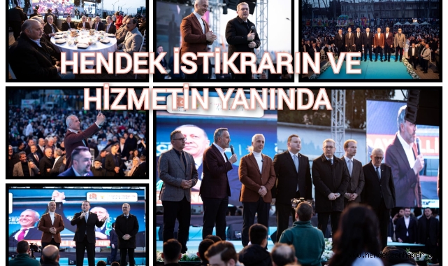 HENDEK İSTİKRARIN VE HİZMETİN YANINDA