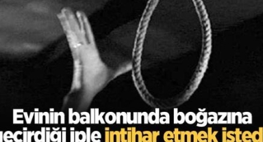 Hendek'te İntihar Girişimi