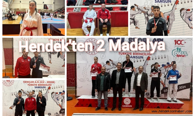 Hendek’ten 2 Madalya
