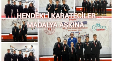Hendekli Karateciler Madalya Aşkına