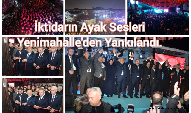 İktidarın Ayak Sesleri Yenimahalle’den Yankılandı!