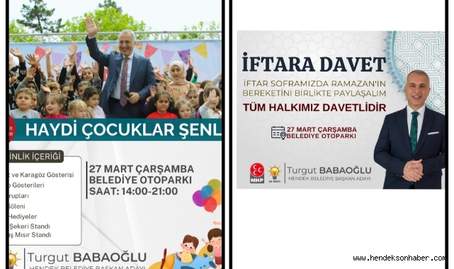İŞTE BABAOĞLU FARKI; HENDEK’TE ETKİNLİK YAĞMURU