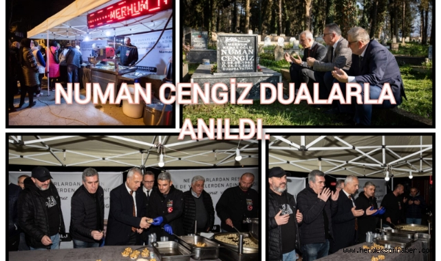 NUMAN CENGİZ DUALARLA ANILDI