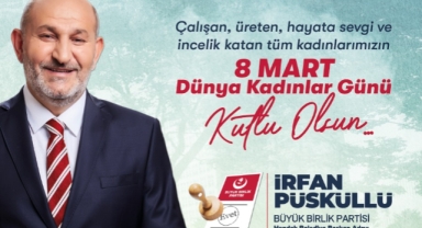 Püsküllü 8 Mart Dünya Kadınlar Gününü KutladıI