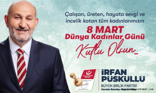 Püsküllü 8 Mart Dünya Kadınlar Gününü KutladıI