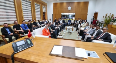 Alemdar, TBMM KEFEK Başkanı Erdoğan ve gençleri ağırladı