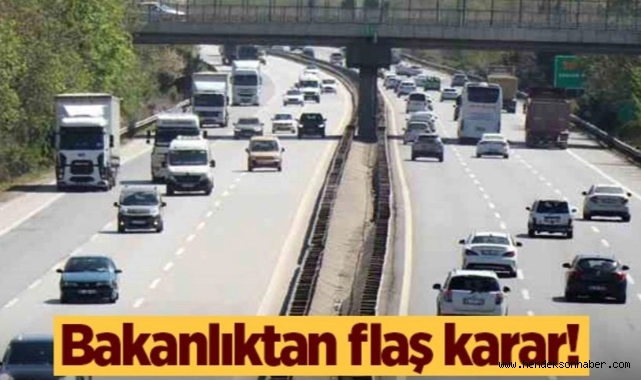 Bayram tatili dönüşü o araçlar trafiğe çıkamayacak