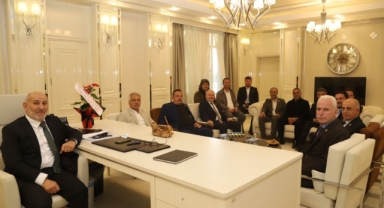 BBP SAKARYA İL YÖNETİMİNDEN BAŞKAN PÜSKÜLLÜ'YE HAYIRLI OLSUN ZİYARETİ