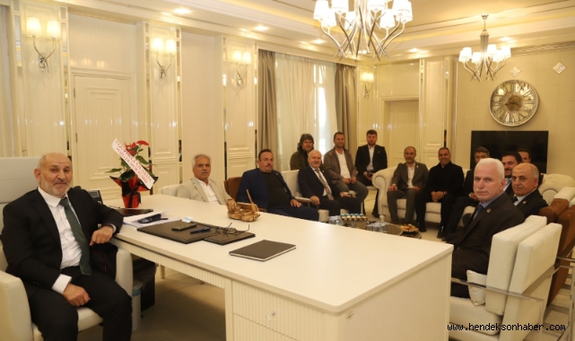 BBP SAKARYA İL YÖNETİMİNDEN BAŞKAN PÜSKÜLLÜ'YE HAYIRLI OLSUN ZİYARETİ