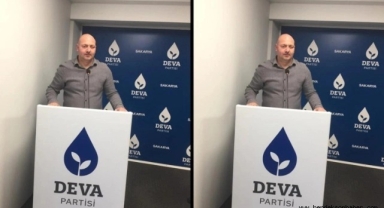 Deva Partisi Hendek İlçe Başkanı Emre Taşkın İstifa Etti