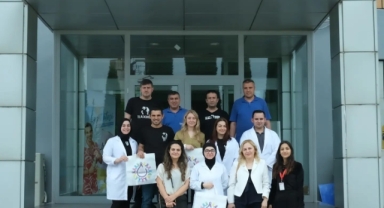 FABRİKA YETKİLİLERİNE KANSERLE MÜCADELE İLE İLGİLİ BİLGİLER VERİLDİ