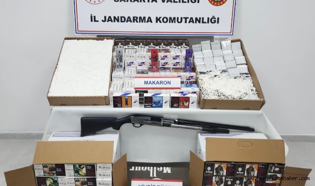 Hendek Jandarmadan kaçakçılık operasyonu! 1 kişi yakalandı