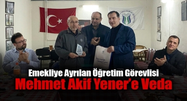 Hendek MYO’dan emekliye ayrılan Yener’e veda