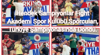 Hendek Şampiyonlar Fıght Akademi Spor Kulübü Sporcuları, Türkiye Şampiyonasından döndü