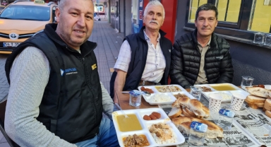 Hendekli Taksici esnafı iftarda buluştu 