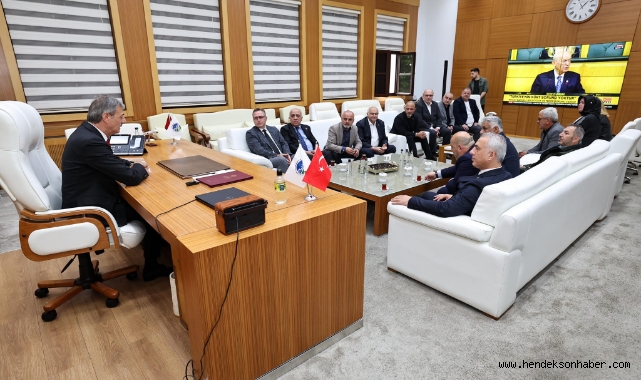 MHP Hendek’ten Başkan Alemdar’a Hayırlı Olsun Ziyareti