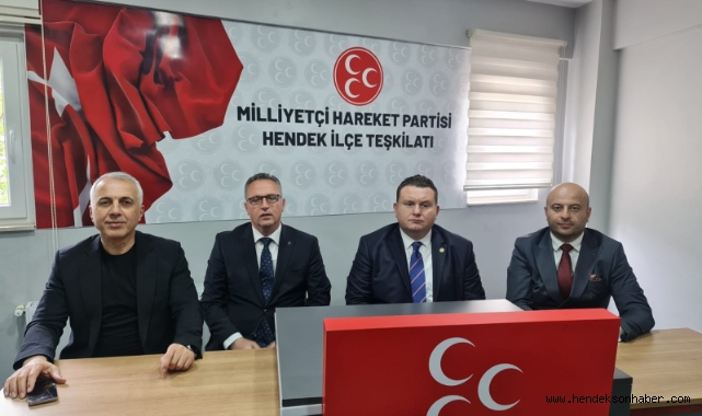 MHP Hendek Teşkilatı Bayramlaştı